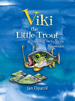 Viky the Little Trout is running away from Kamenice